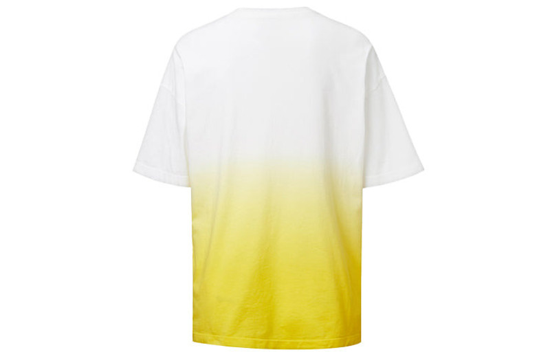 Converse (WMNS) Converse Logo Printing Gradient Short Sleeve Yellow 10020993-745 outlook