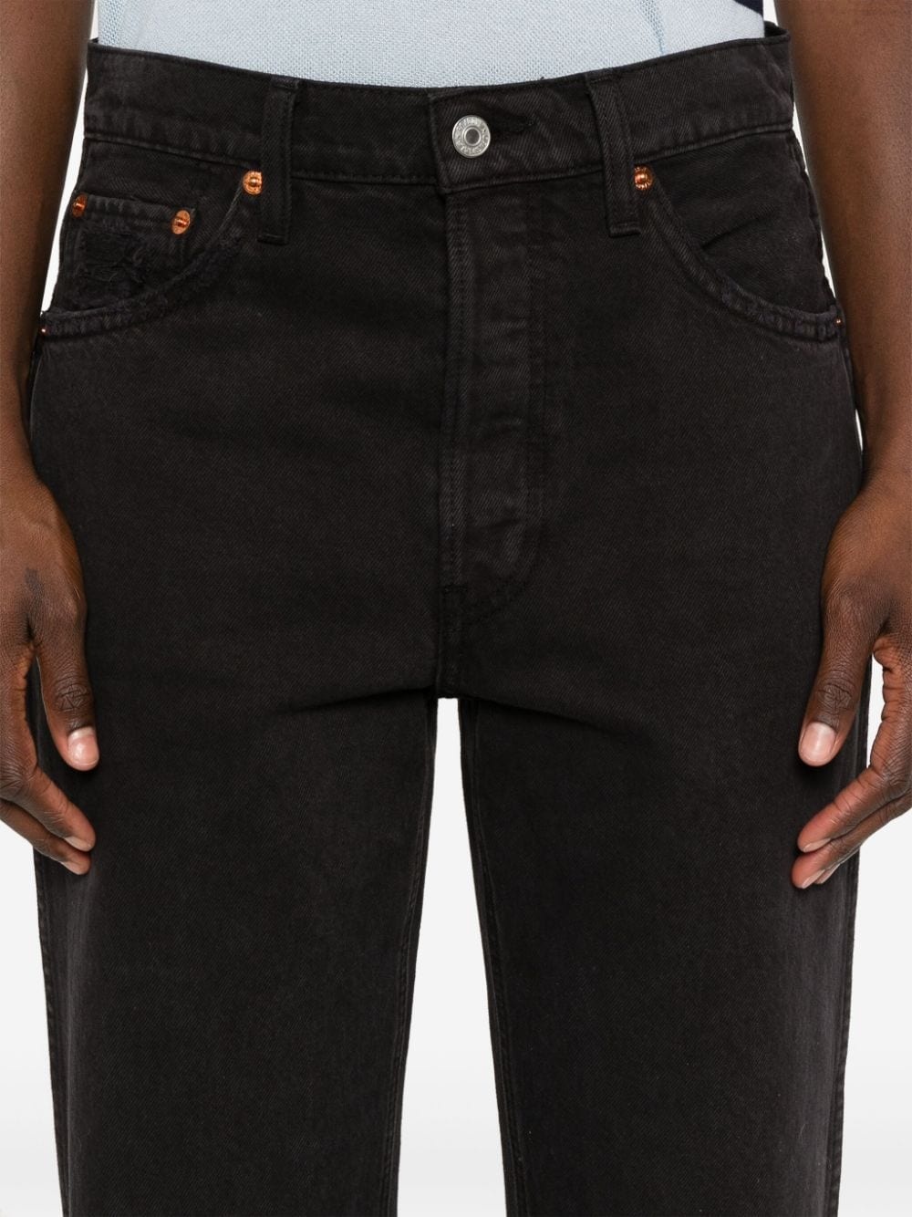 high-rise loose jeans - 5