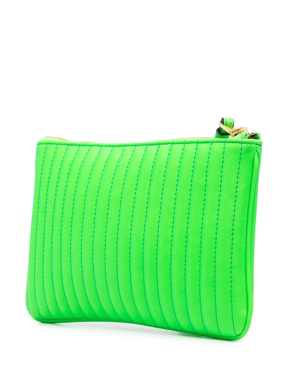 padded logo-plaque clutch bag - 3