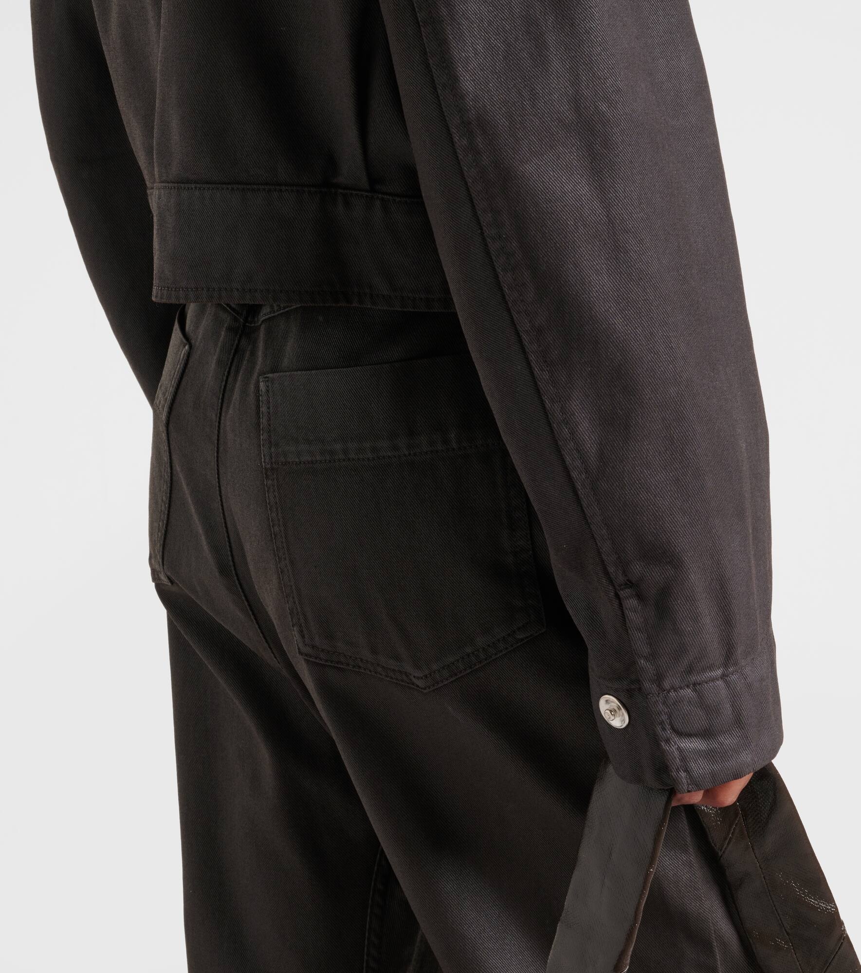 Cropped cotton jacket - 5