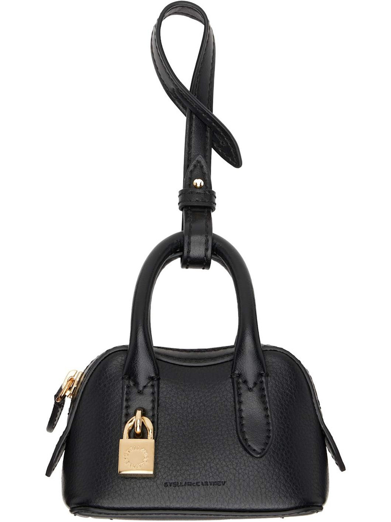 Black Stella Ryder Charm Embossed Keychain 1