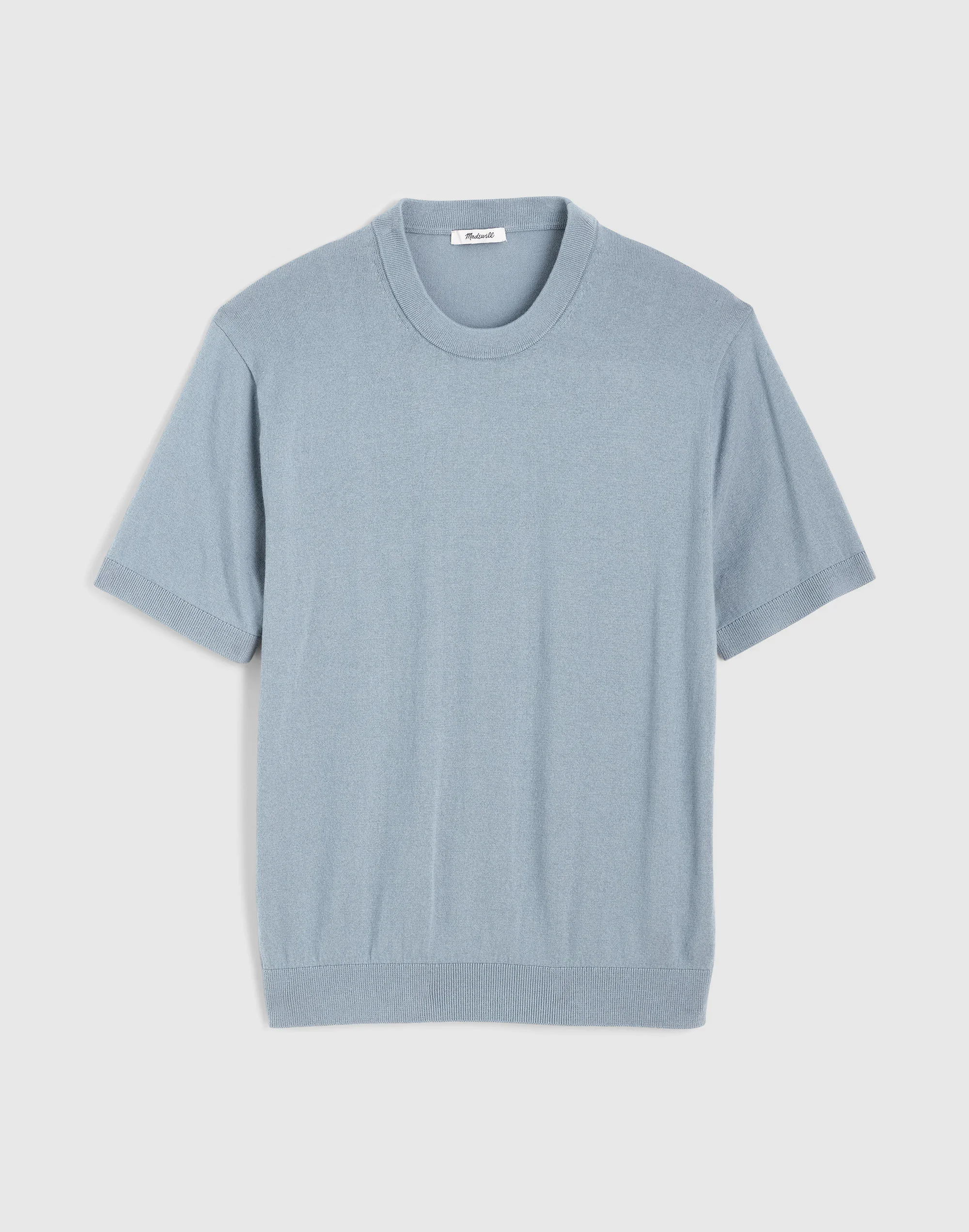 Crewneck Sweater Tee in Everyday Cotton - 1