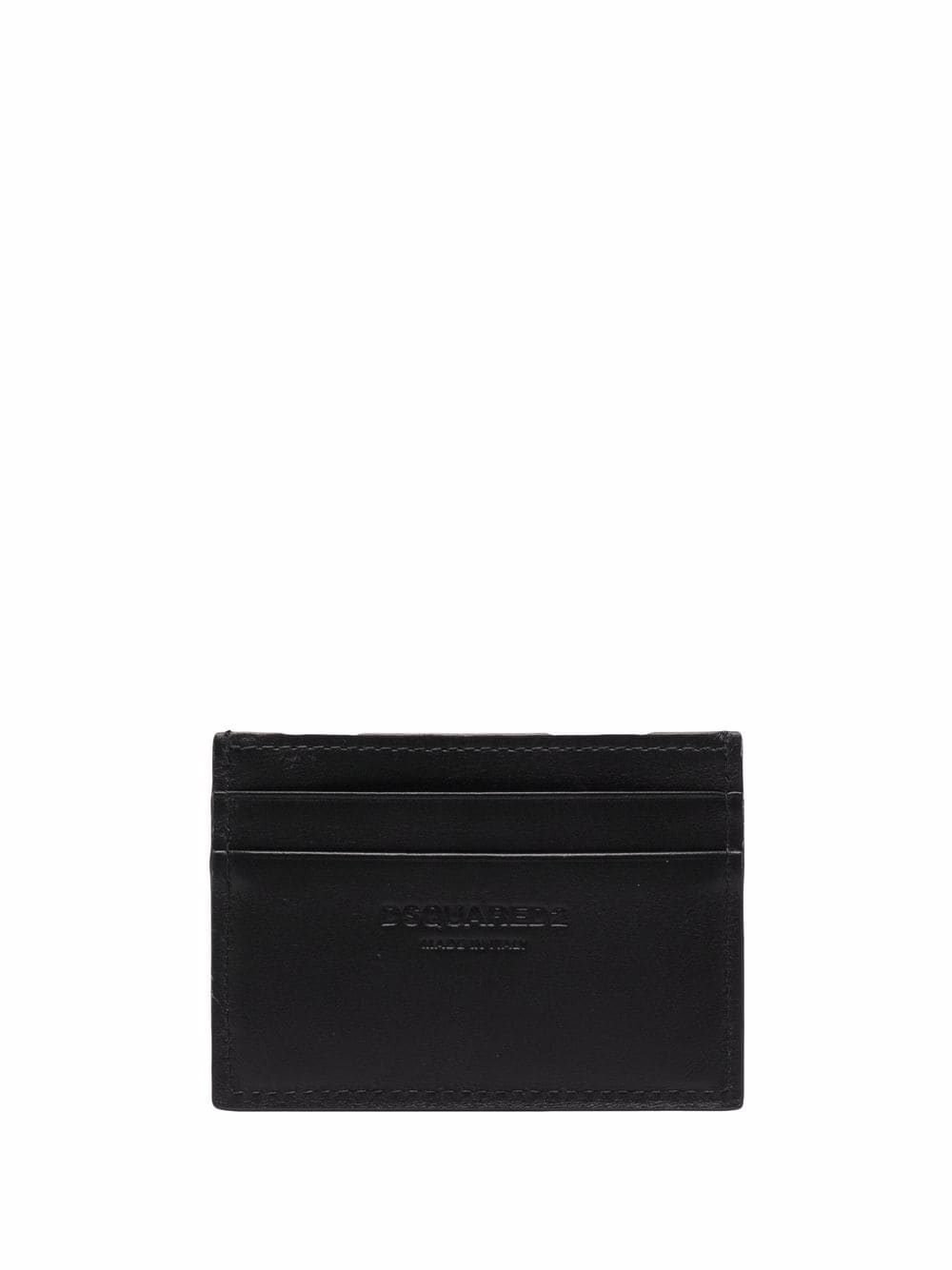 logo plaque leather cardholder - 2