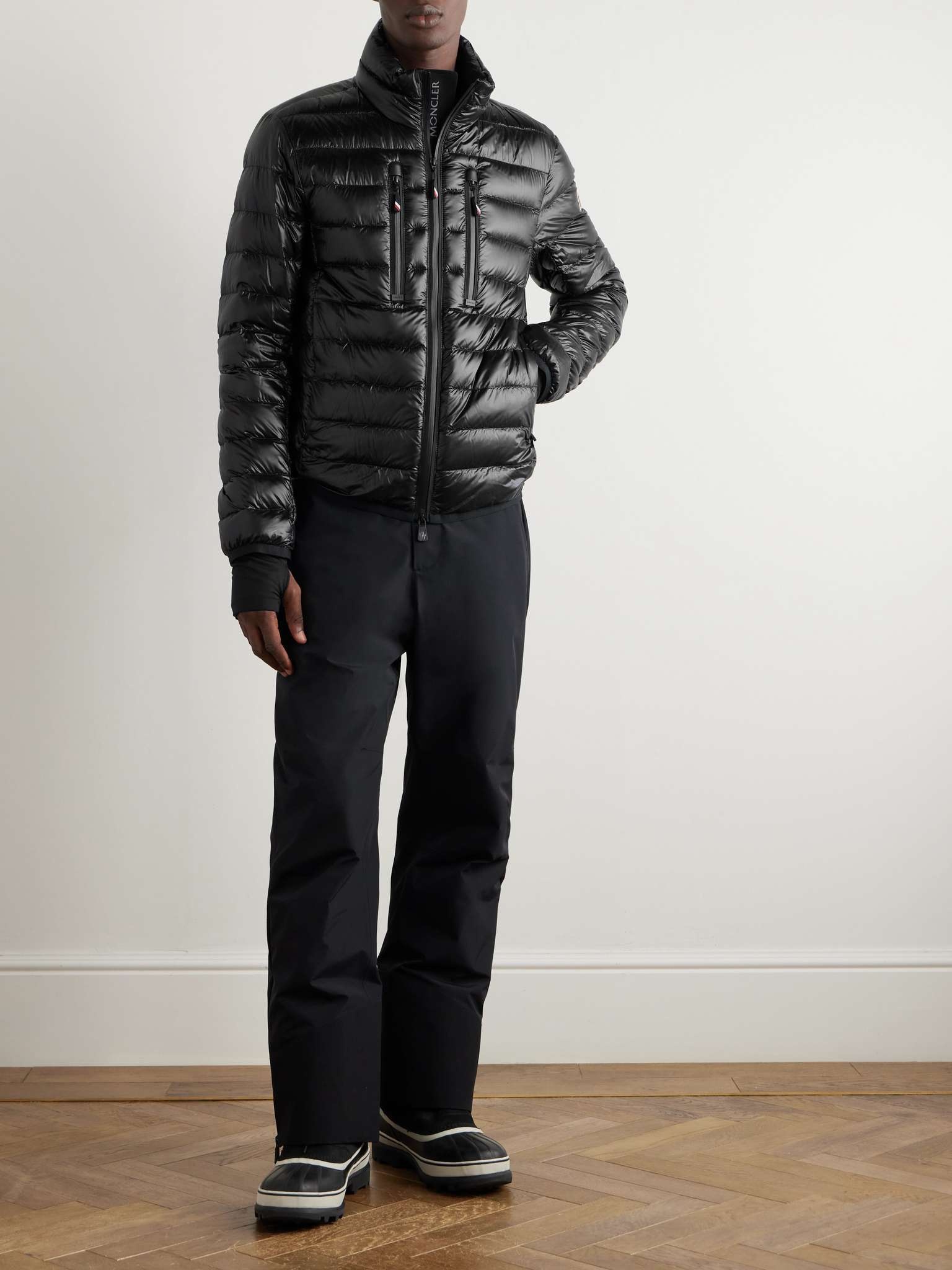 Hers Slim-Fit Logo-Appliquéd Quilted Shell Down Jacket - 2