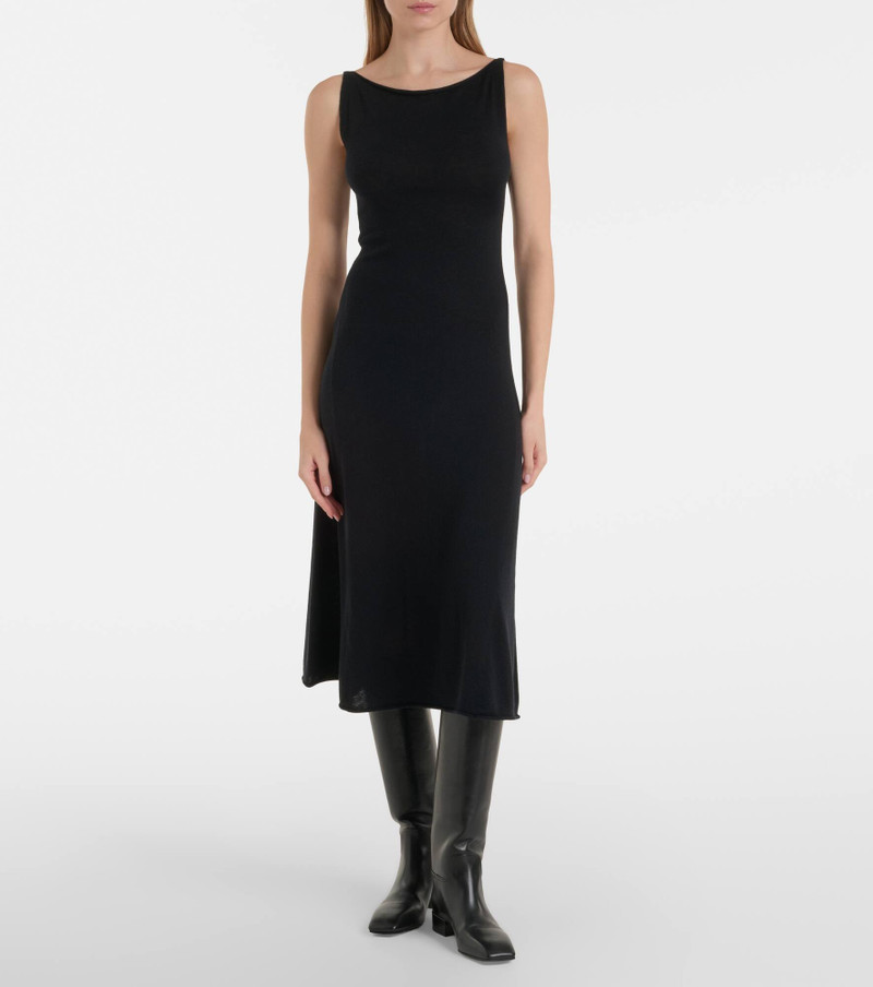 N°468 Gabrielle wool-blend midi dress 6