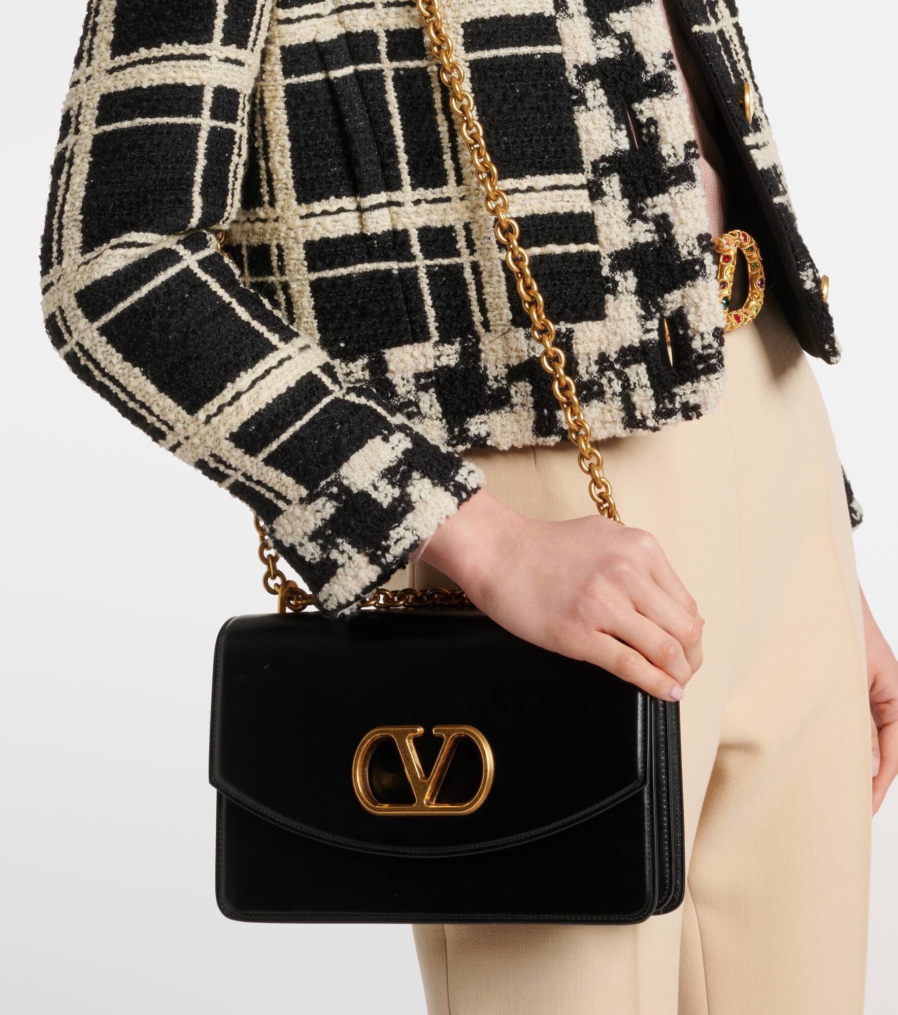 Vain Medium leather shoulder bag - 7