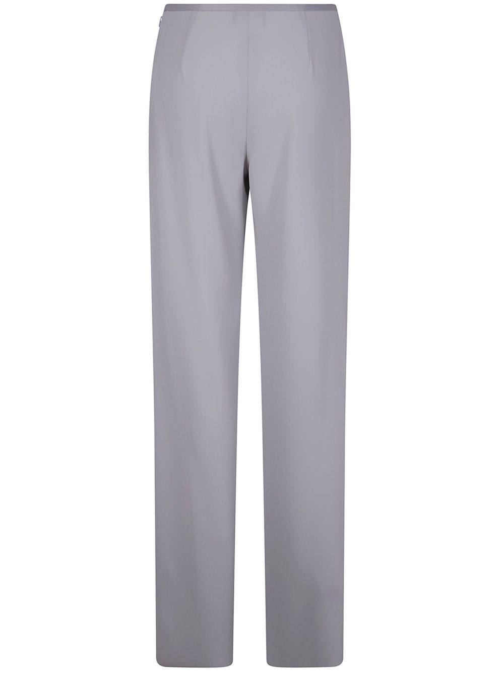 cady-texture palazzo trousers - 2