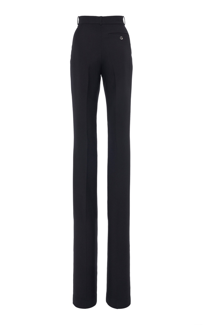 Straight-Leg Trousers black 3
