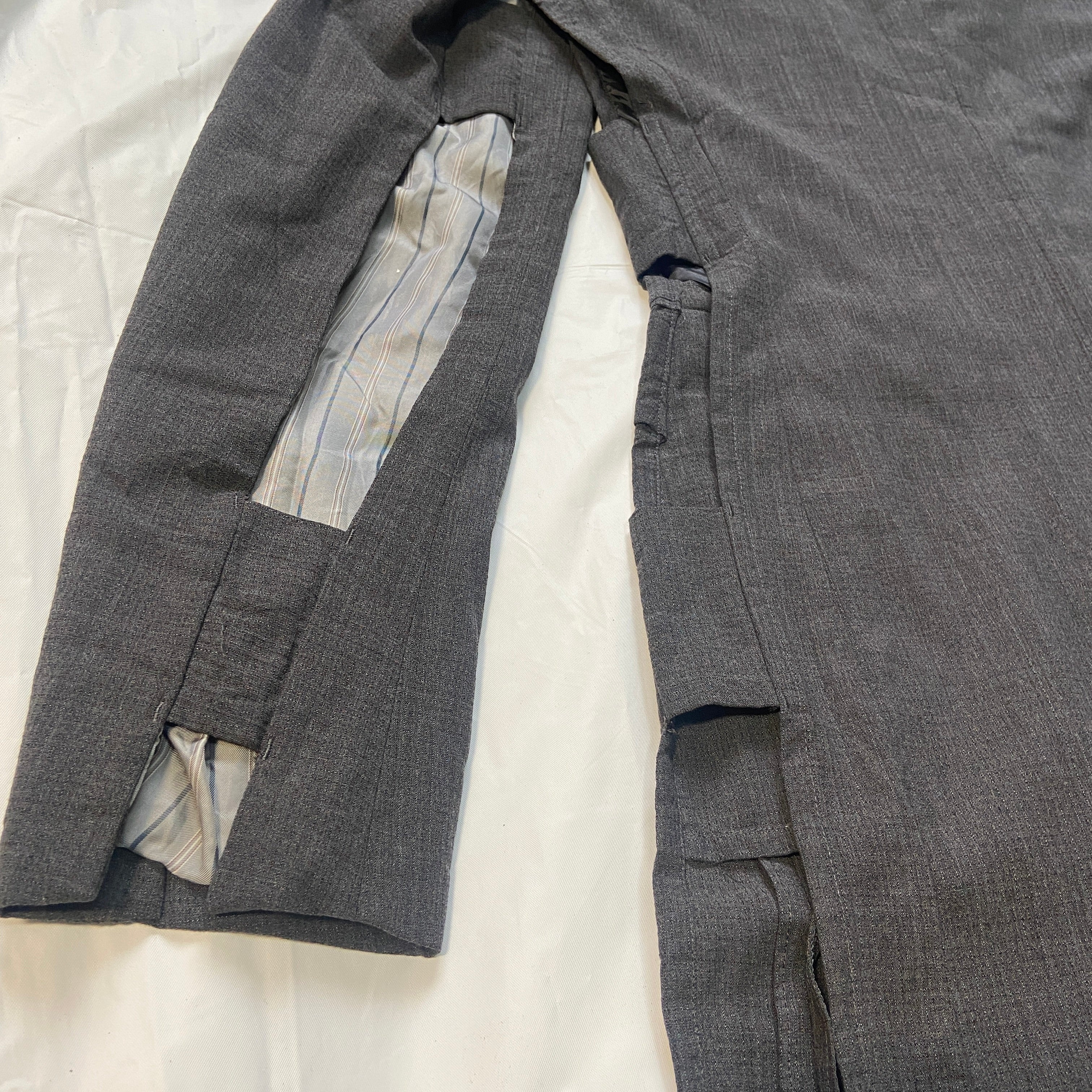 Comme des garçons Homme plus cut-out wool long coat S - 11