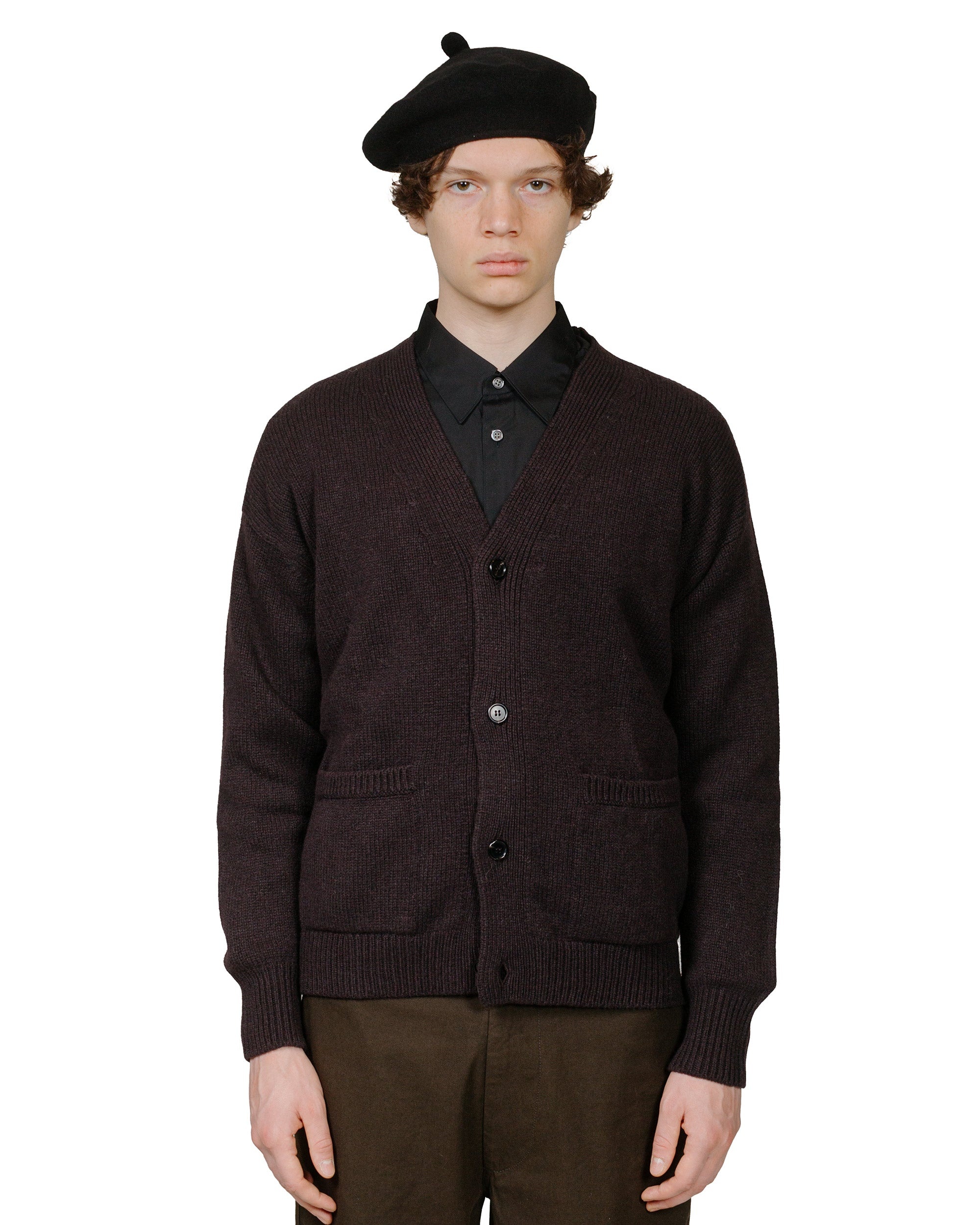 Boxy Cardigan Geelong Ebony - 2