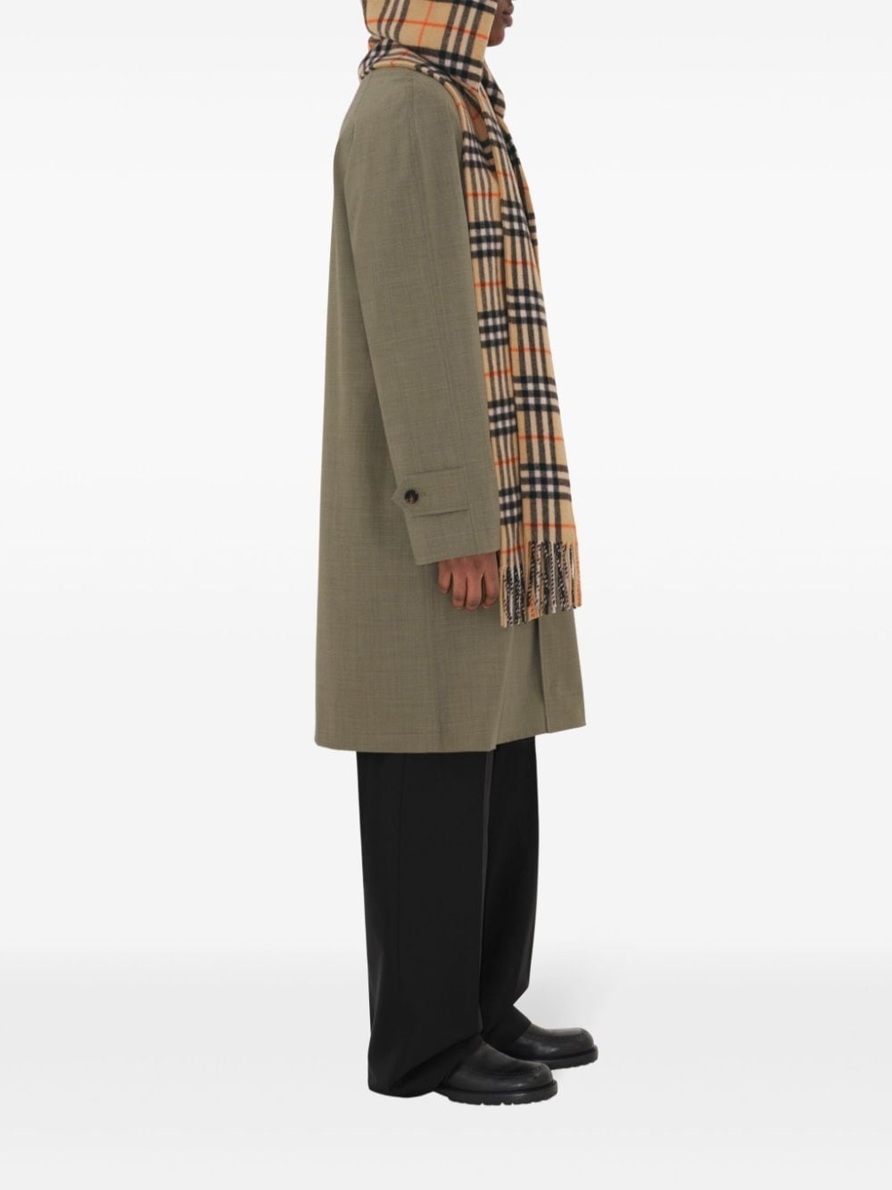 hooded cashmere scarf - 5