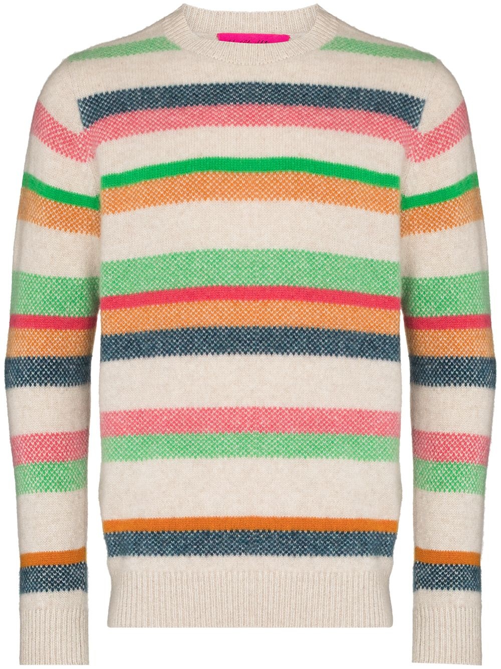 Pace striped crew neck jumper - 1