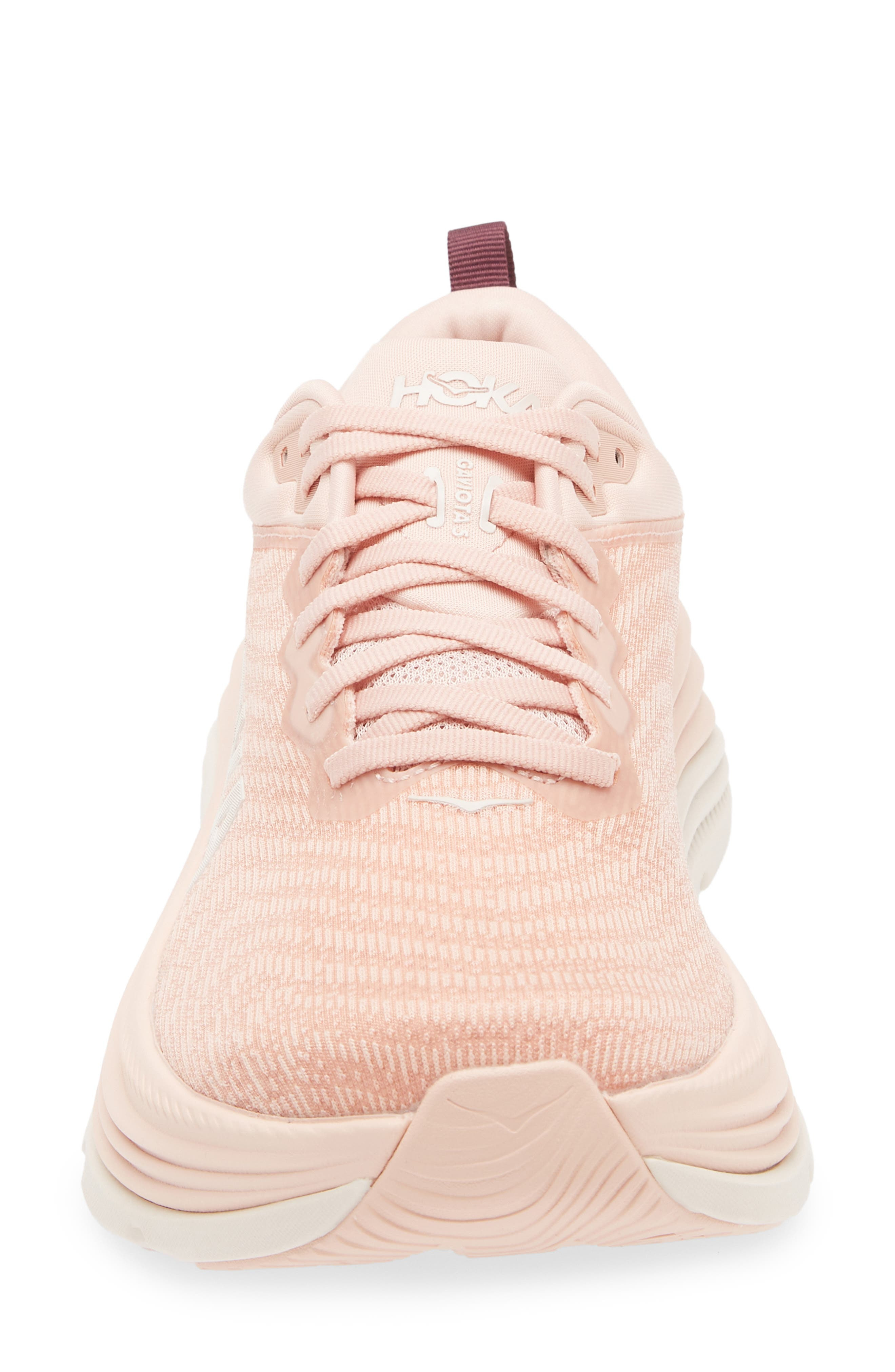 HOKA Gaviota 5 Running Shoe in Rose Latte /Rose Cream at Nordstrom - 4