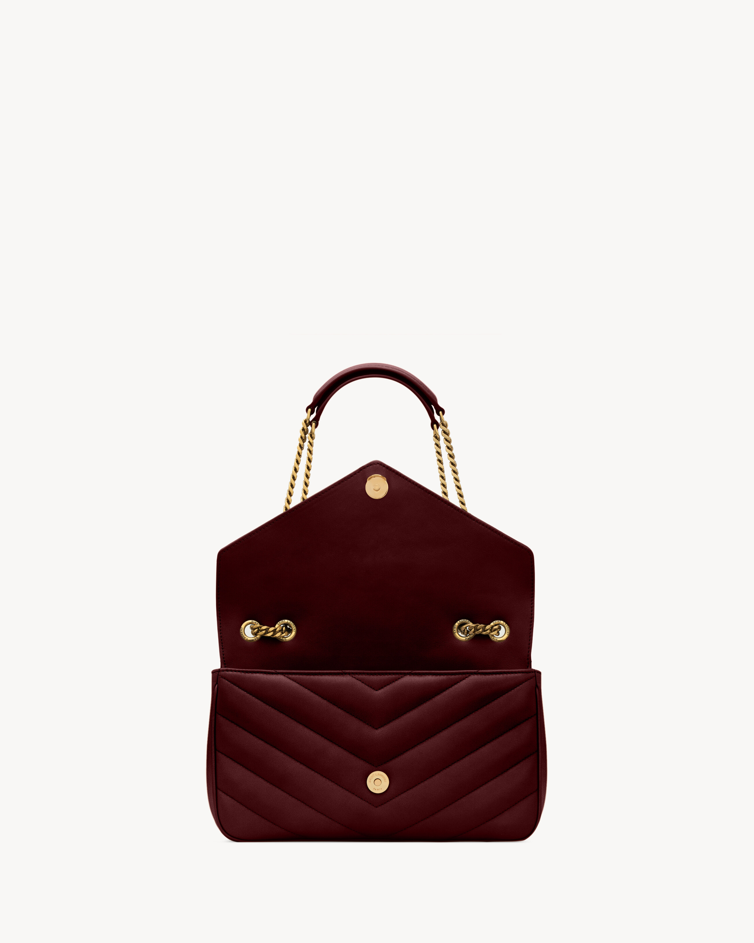 LOULOU MEDIUM IN MATELASSÉ LAMBSKIN - 5