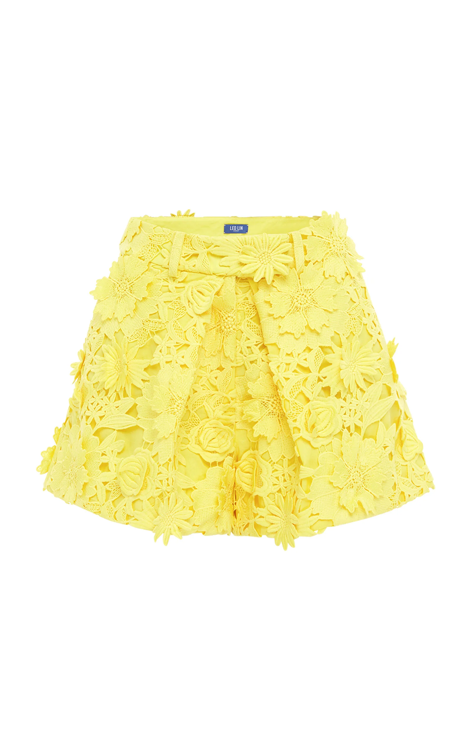 Josie Lace Shorts yellow - 1