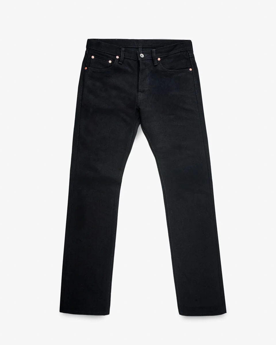BS69XSOP420 BERKELEY SUPPLY X SNAKE OIL PROVISIONS COLLABORATION 21OZ SELVEDGE DENIM SLIM TAPERED JE - 1
