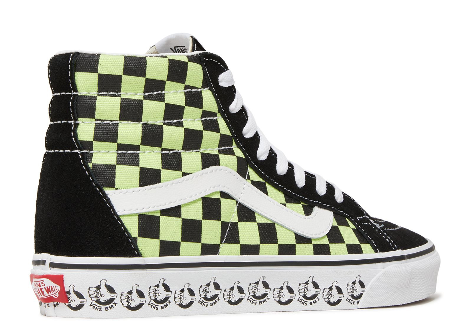 BMX SK8-HI REISSUE 'BLACK SHARP GREEN' - 3