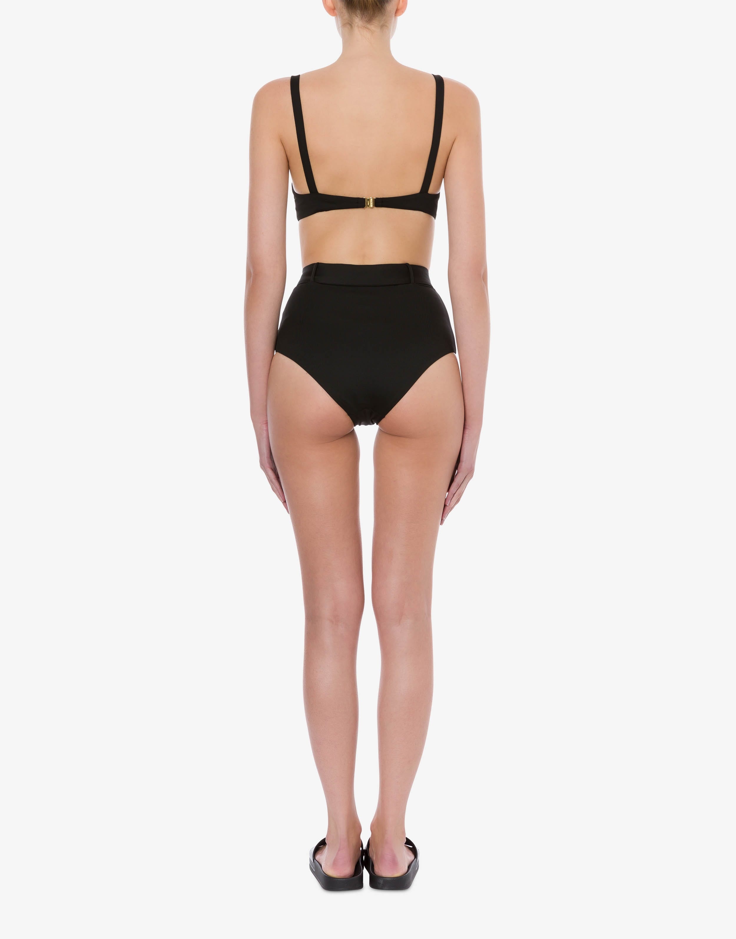 GOLDEN BUCKLE BIKINI TOP - 3