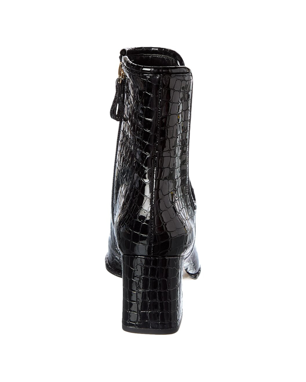 Alexandre Birman Ava 60 Croc-Embossed Patent Boot - 3