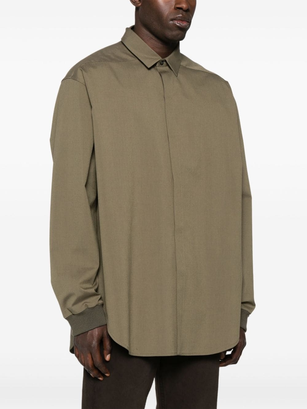 Hidden Placket shirt - 3