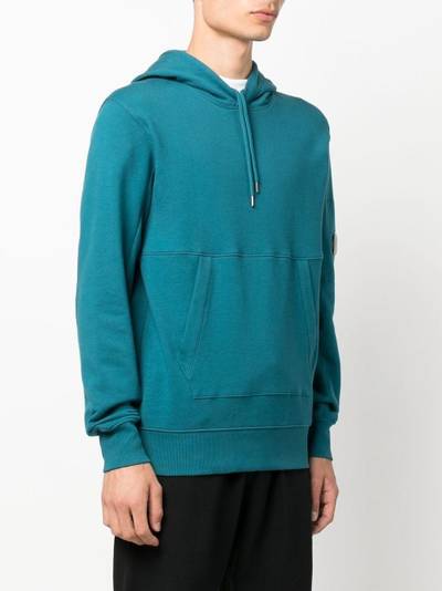 C.P. Company Lens-detail cotton hoodie outlook