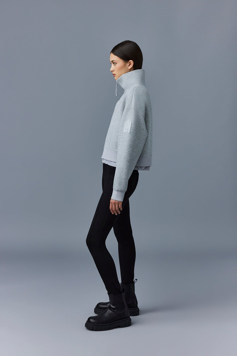 MONROE Double-face jersey pullover for ladies 3