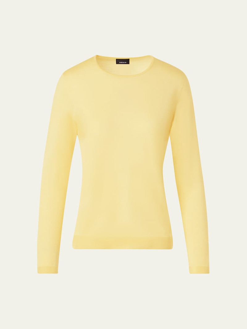 Wool-Blend Crewneck Sweater 1