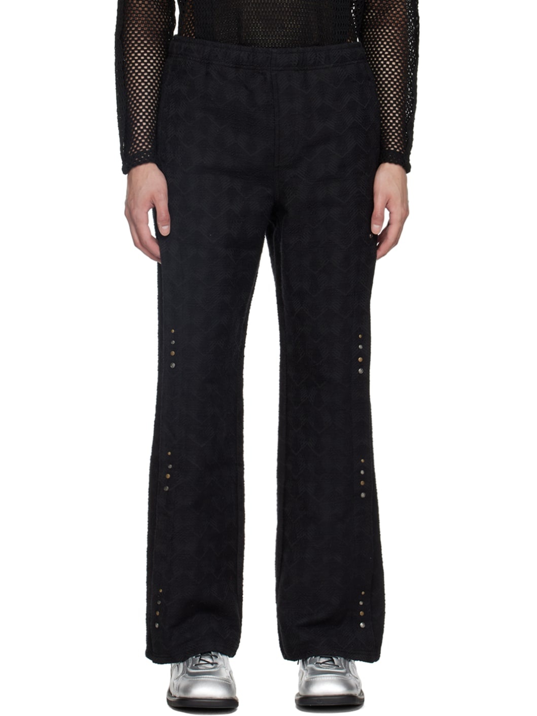 Black Wave Sweatpants - 1
