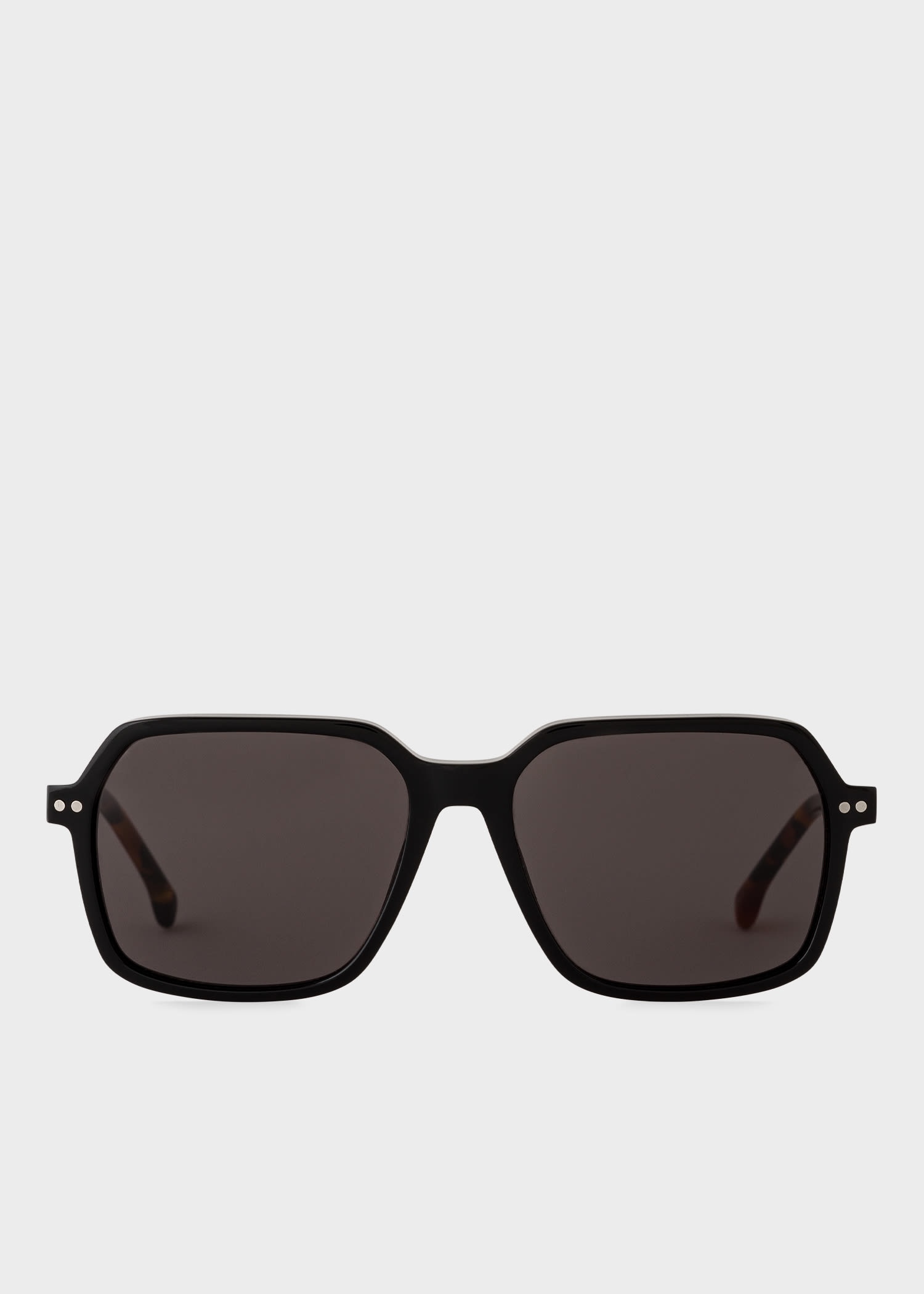 Havana Black 'Fleet' Sunglasses - 1