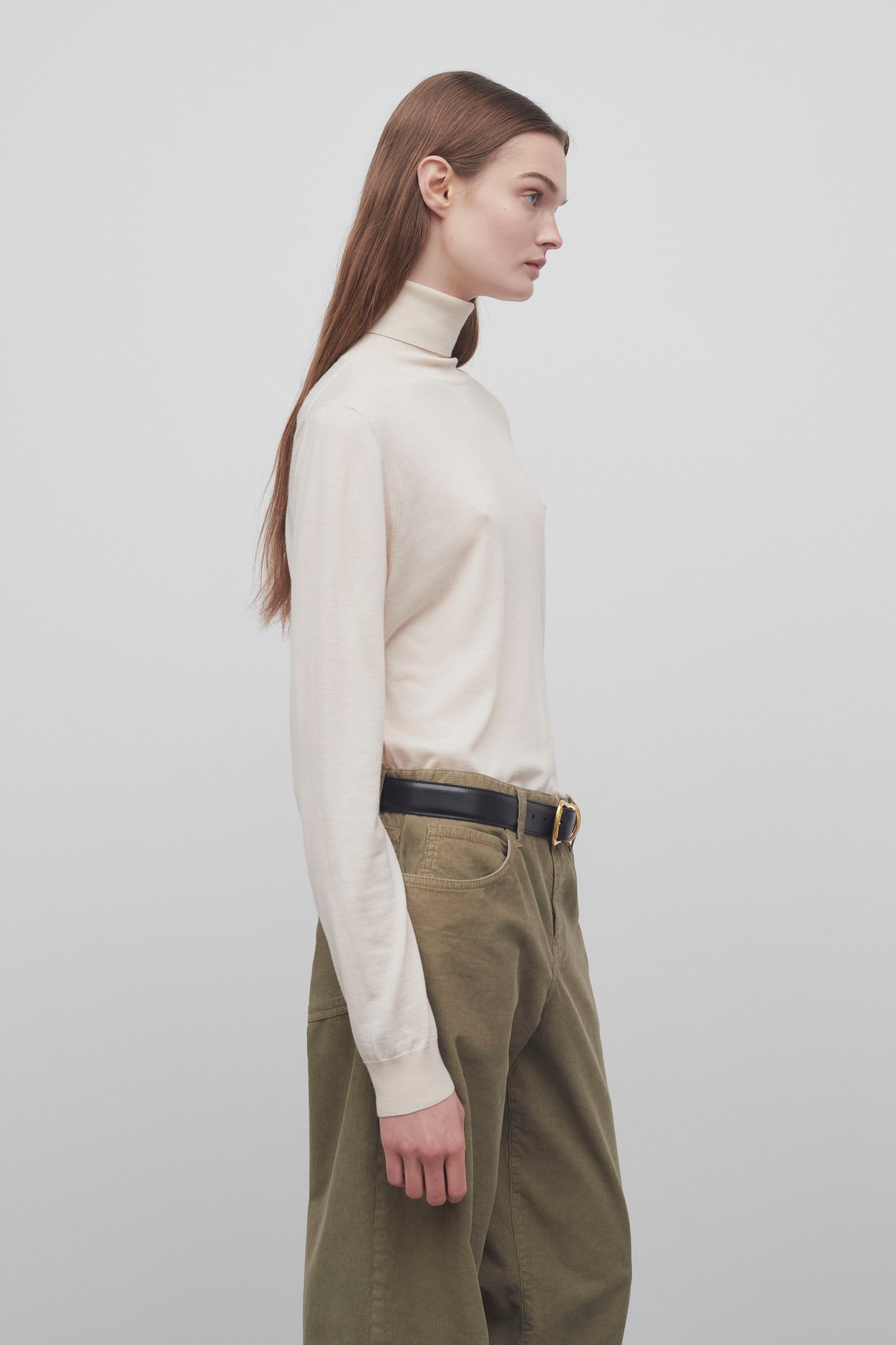 Heva Turtleneck in Wool - 4