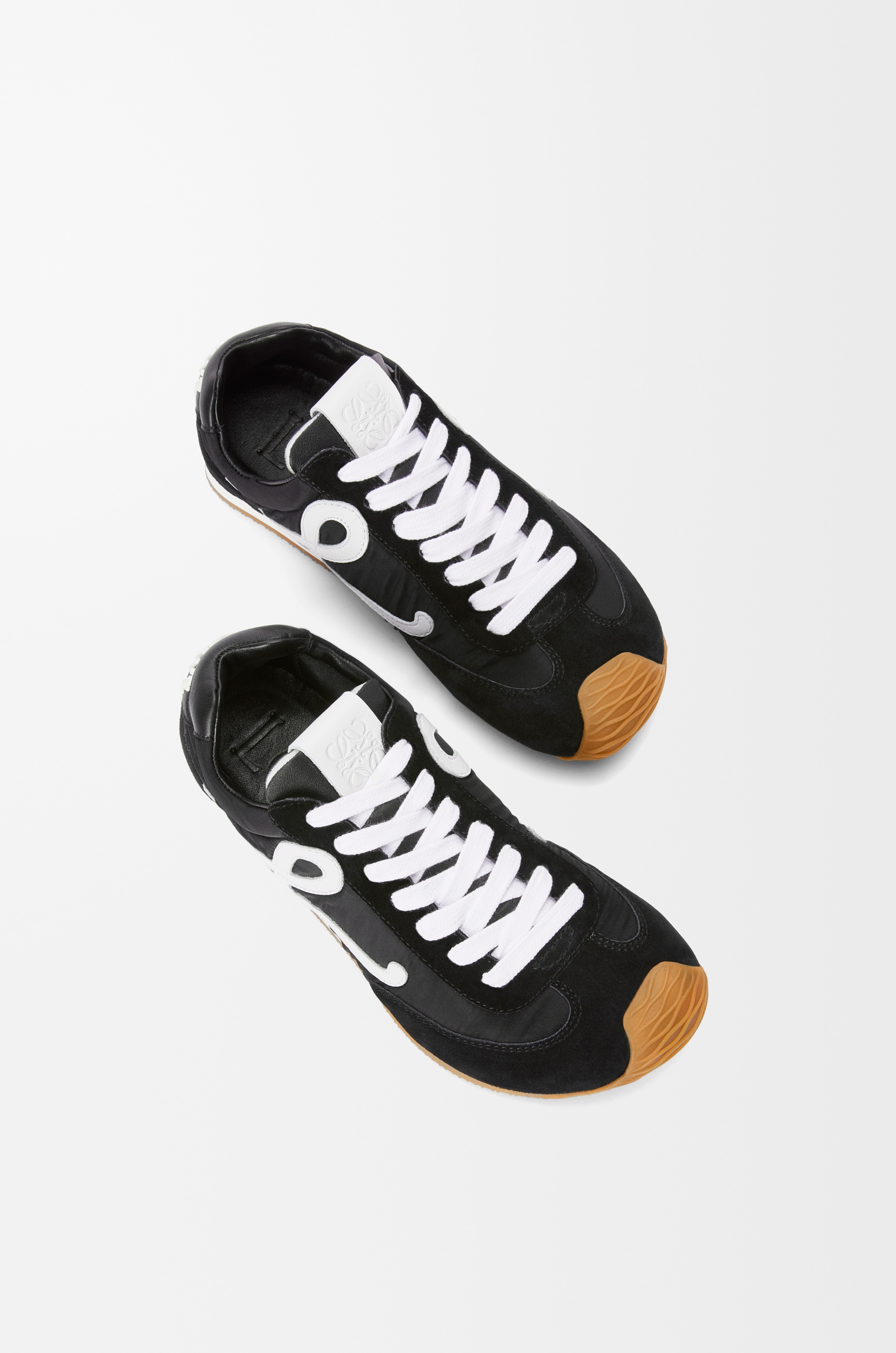 Ballet Runner 2.0 in nylon and calfskin - 4