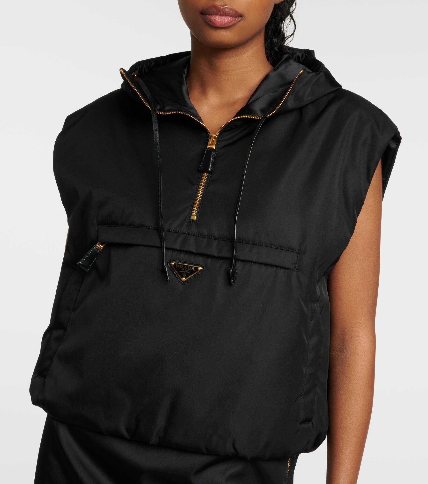 Re-Nylon puffer vest - 6