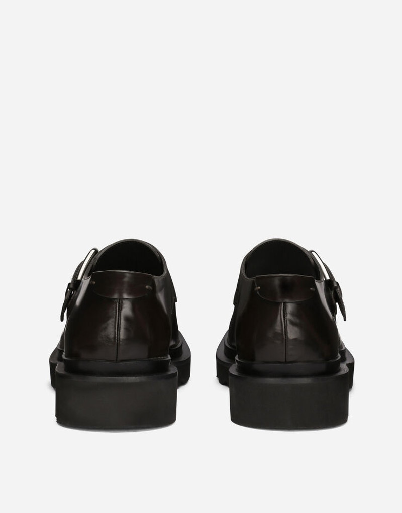 Dolce & Gabbana Brushed calfskin monkstrap shoes outlook