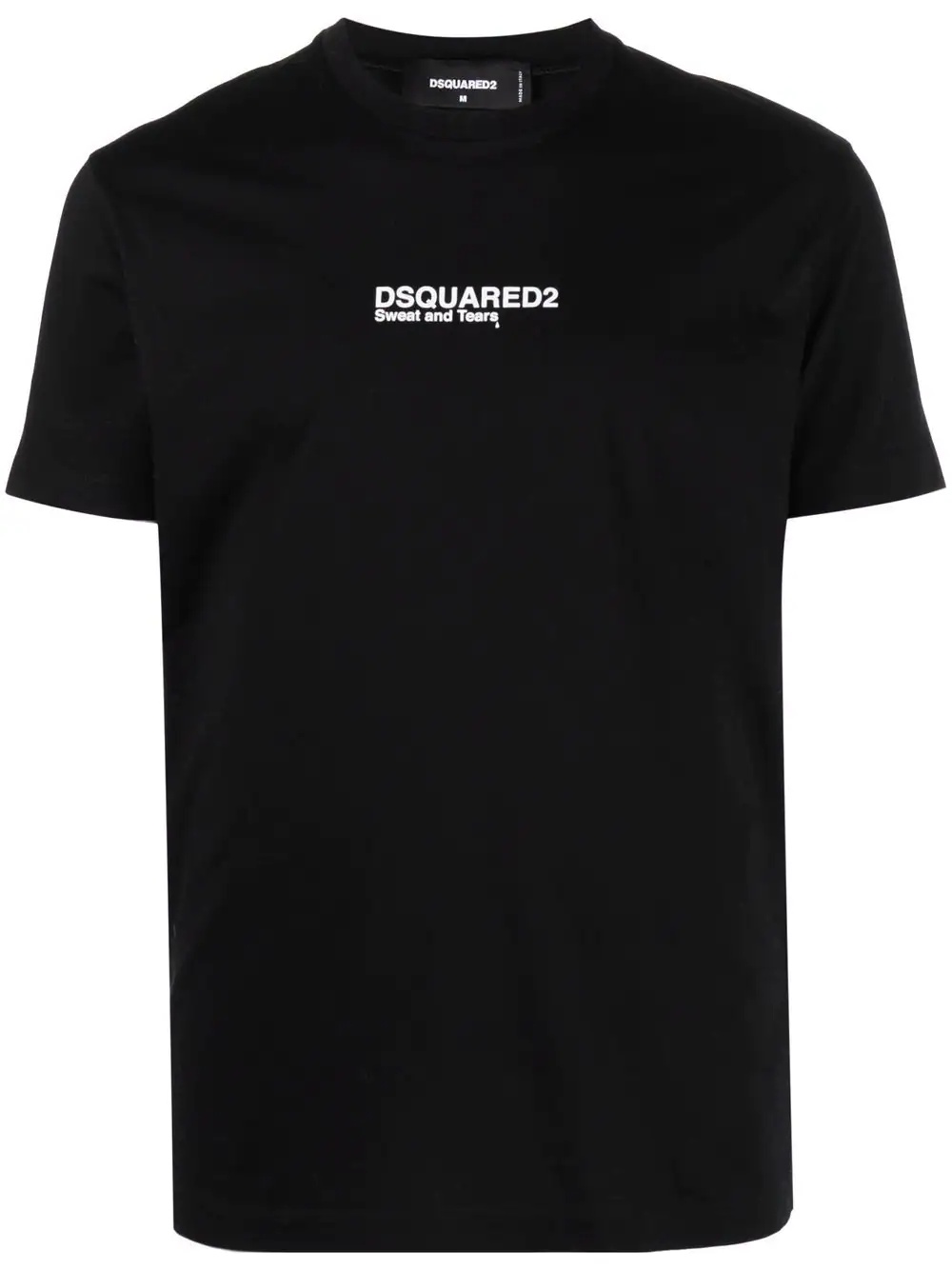 logo-print cotton T-shirt - 1