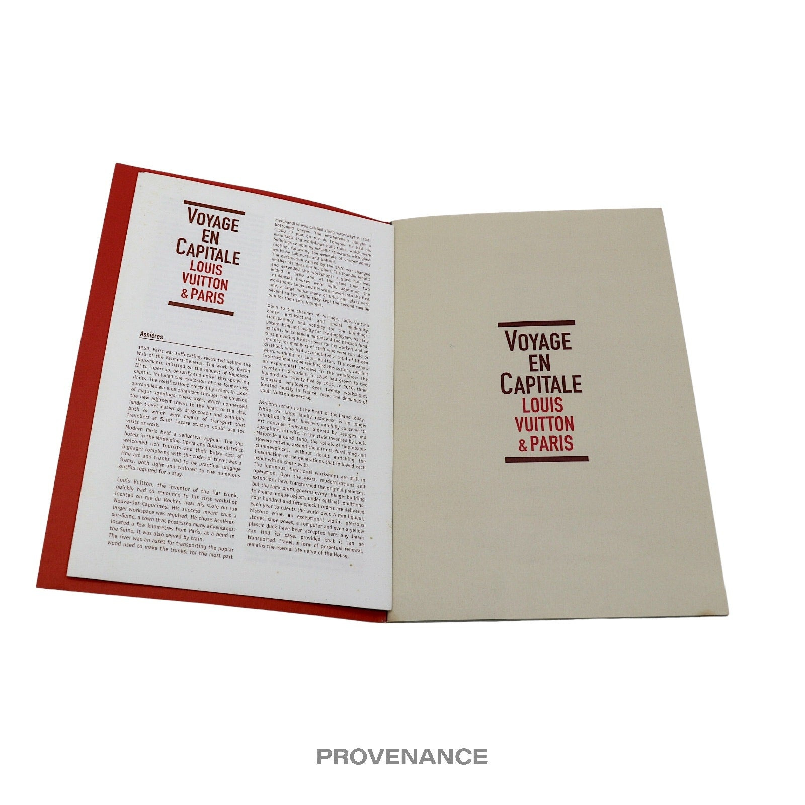 Louis Vuitton Vintage ''VOYAGE EN CAPITALE'' Book - 5