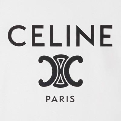 CELINE CELINE T-SHIRT IN COTTON JERSEY outlook