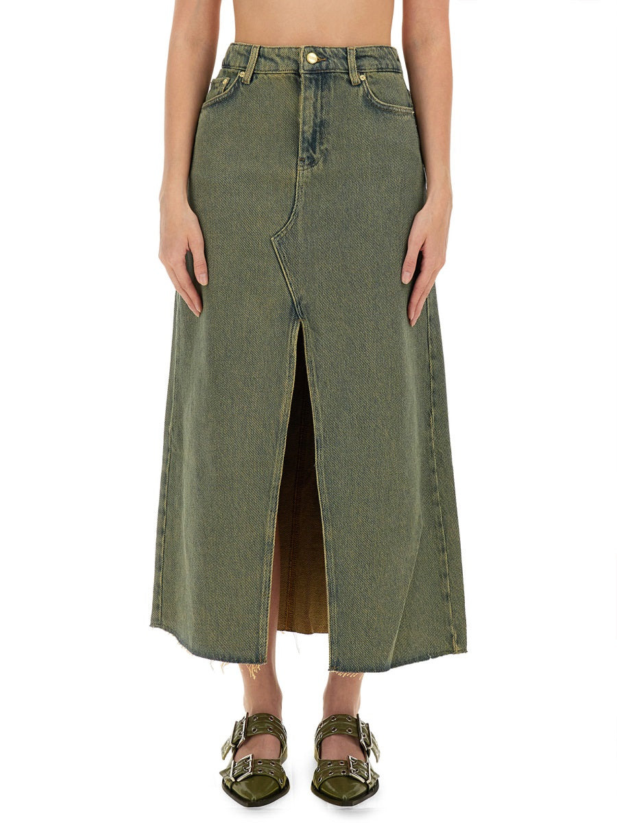 Ganni Women Maxi Skirt - 1