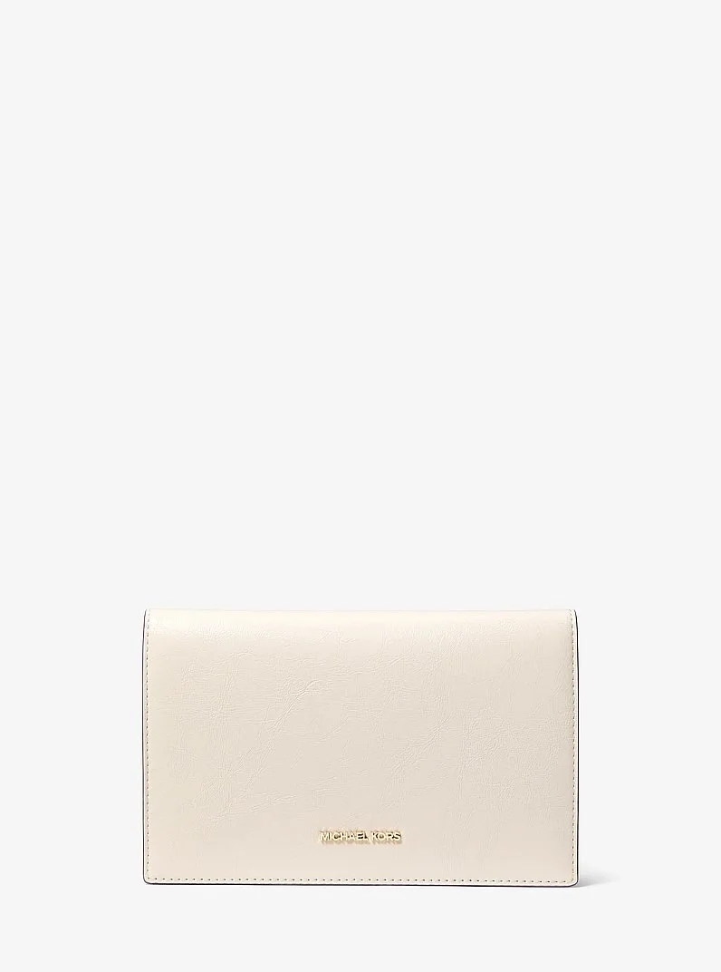 Jet Set Travel Small Smooth and Signature Logo 2-in-1 Clutch - 1