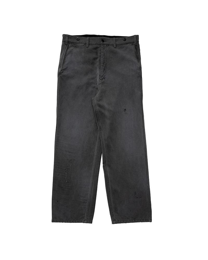 ALPER PANTS DMGD BLACK 1