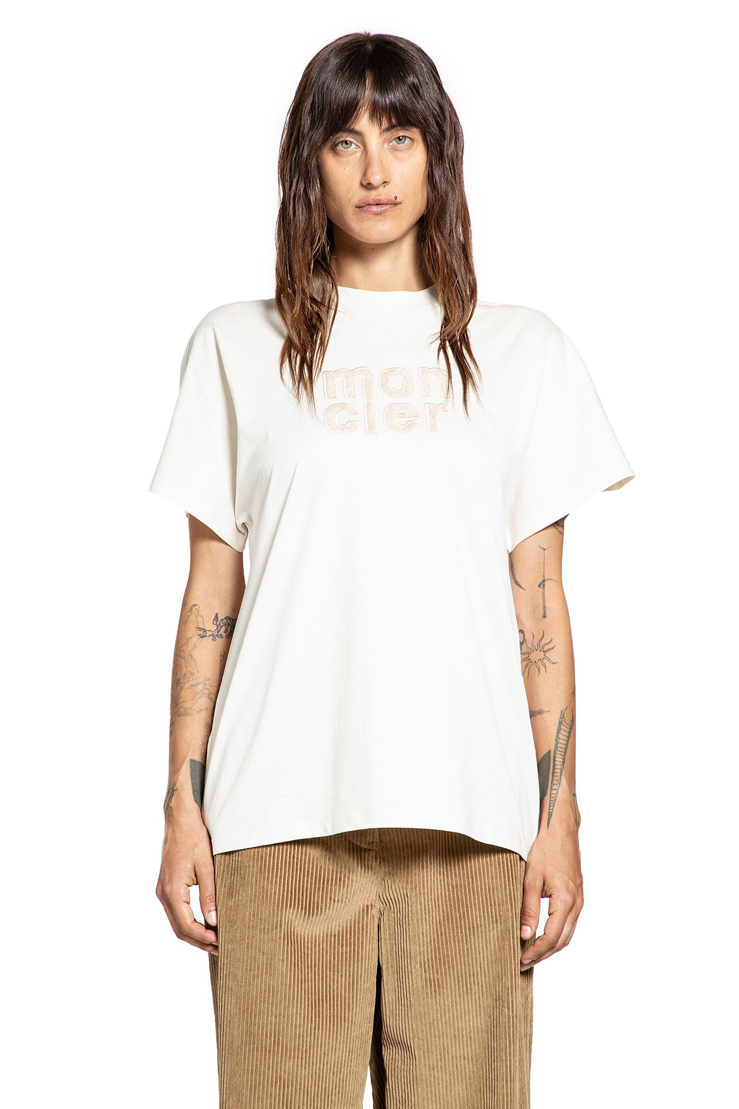 Teddy Logo Cotton T-shirt - 1