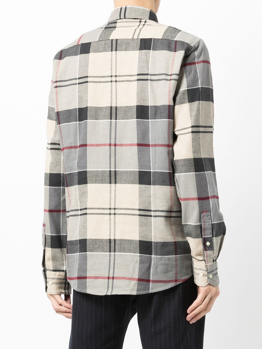 Eddert check-print shirt - 4