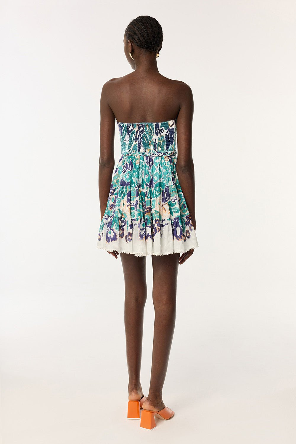 Bandeau Dress Christine - Blue Pencilleo - 2