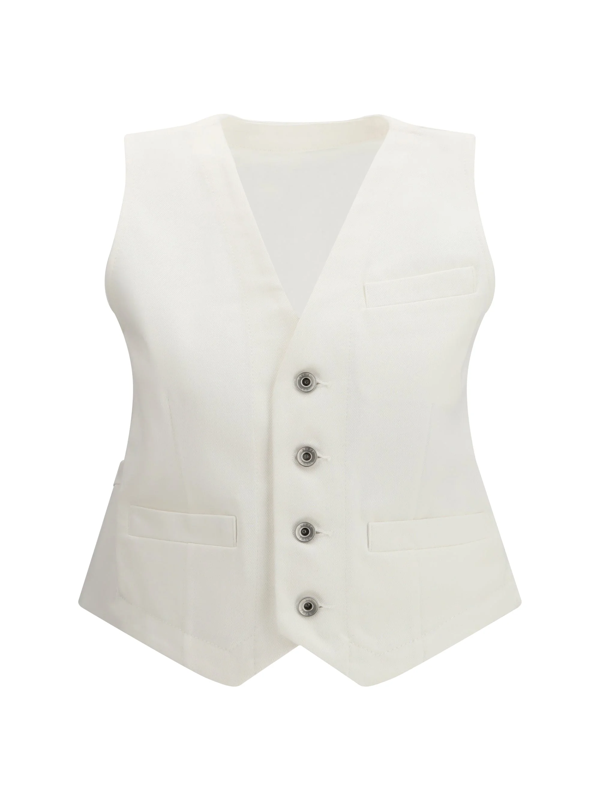 Sacai Women Denim Vest - 1