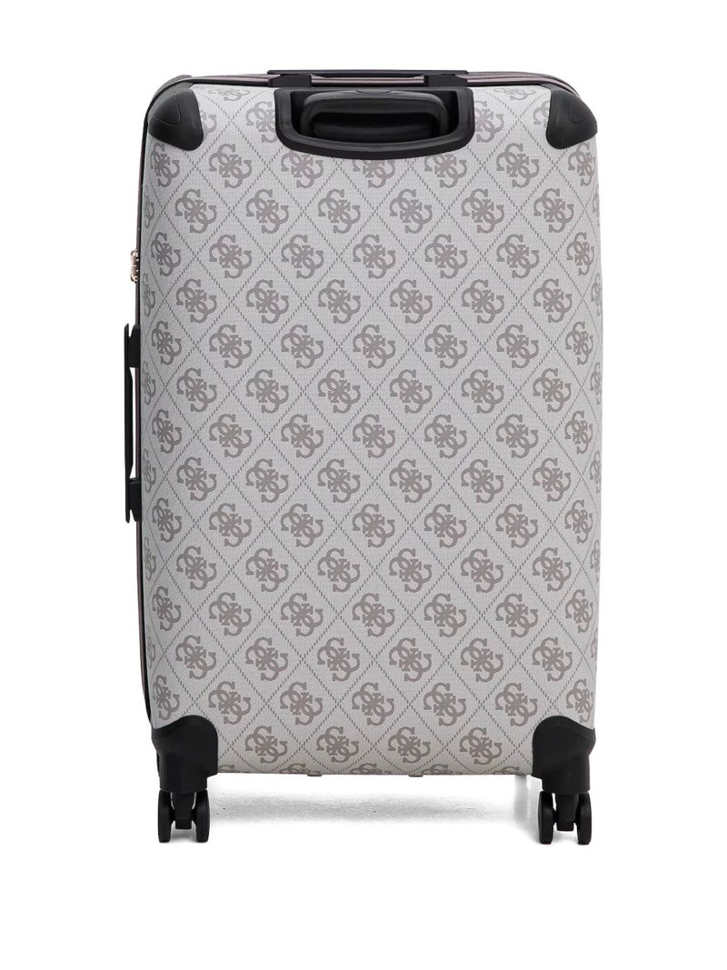 GUESS USA monogram luggage outlook