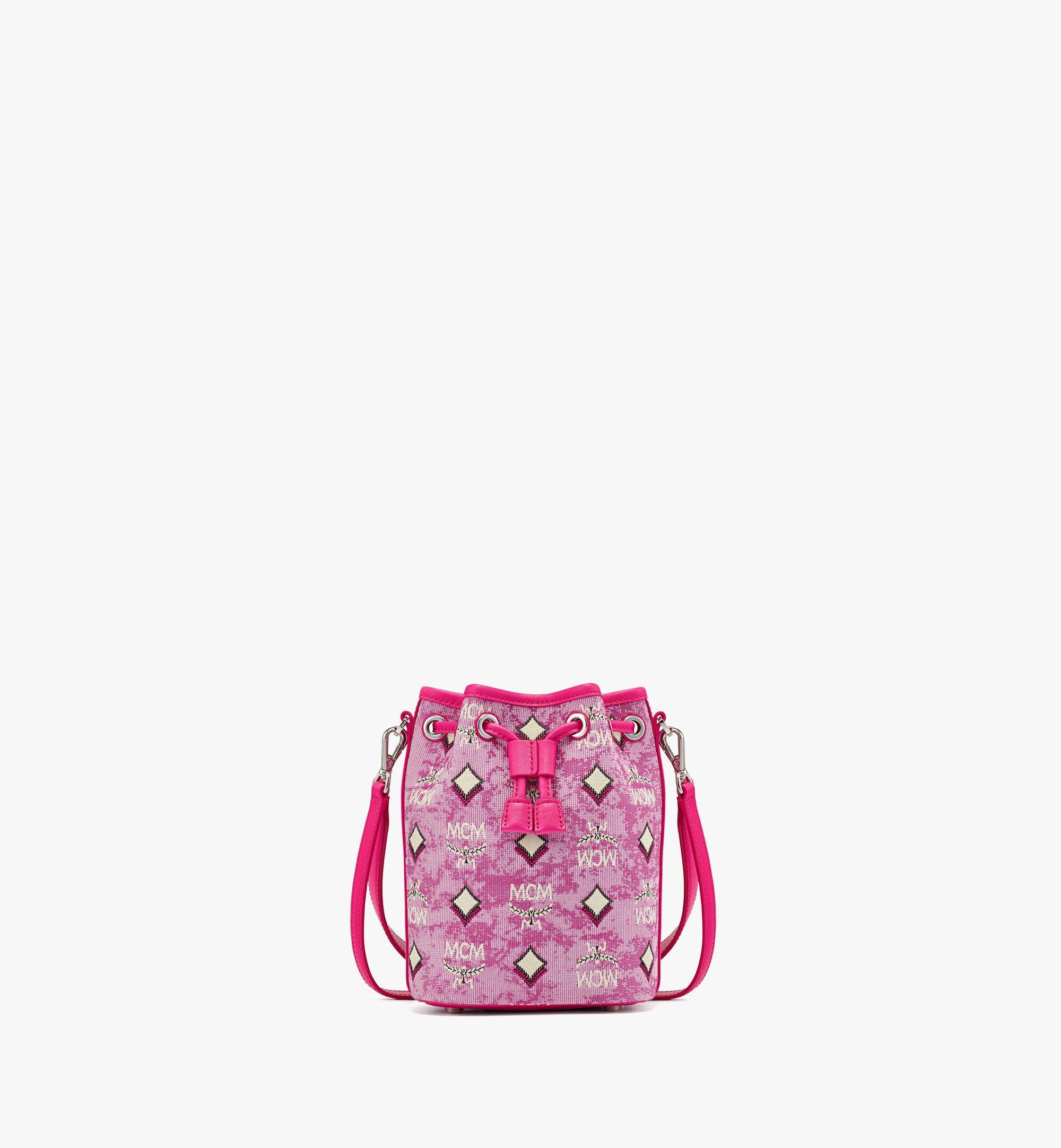 Dessau Drawstring Bag in Vintage Monogram Jacquard - 1
