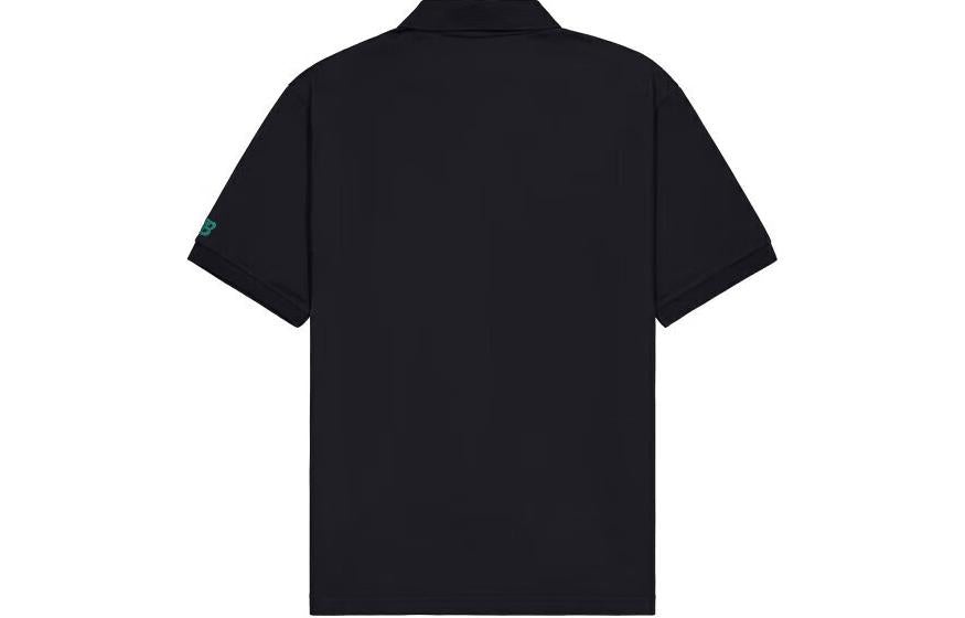 New Balance Small NBSC Polo Shirt 'Black' NFE22011-BK - 2