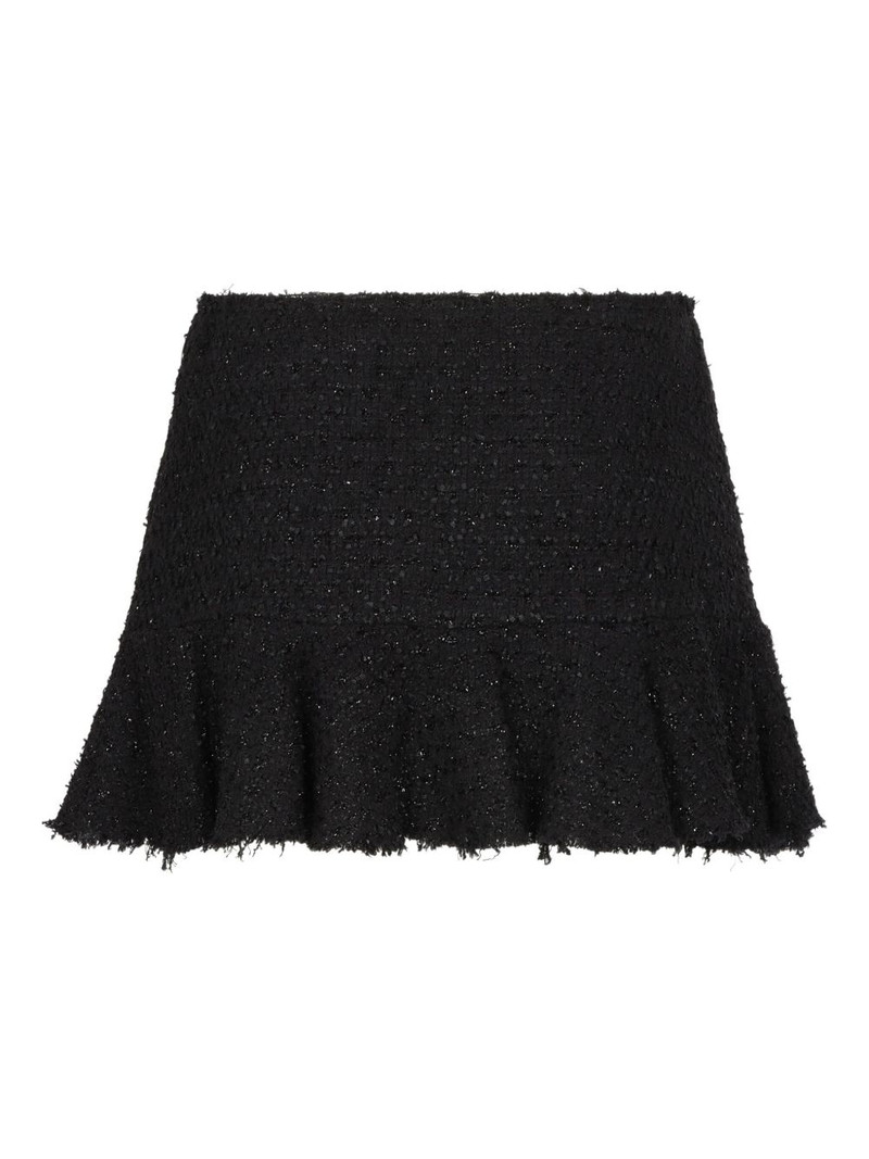 frayed ruffled skirt 1
