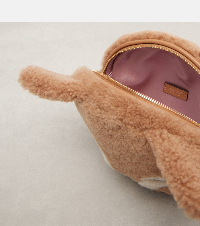 Soft Fox Mini shearling shoulder bag 3