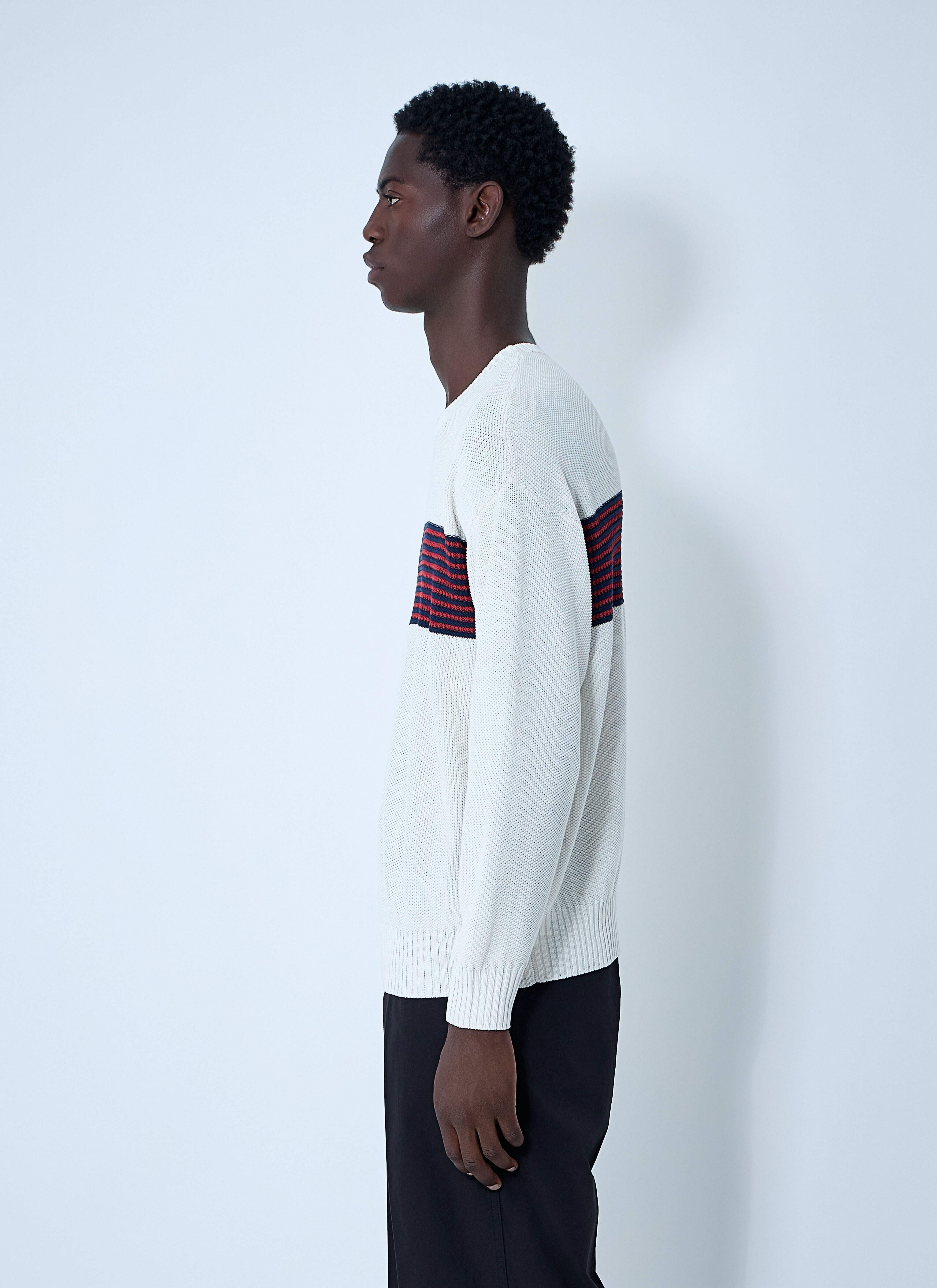 Cotton-And-Silk-Blend Sweater - 3