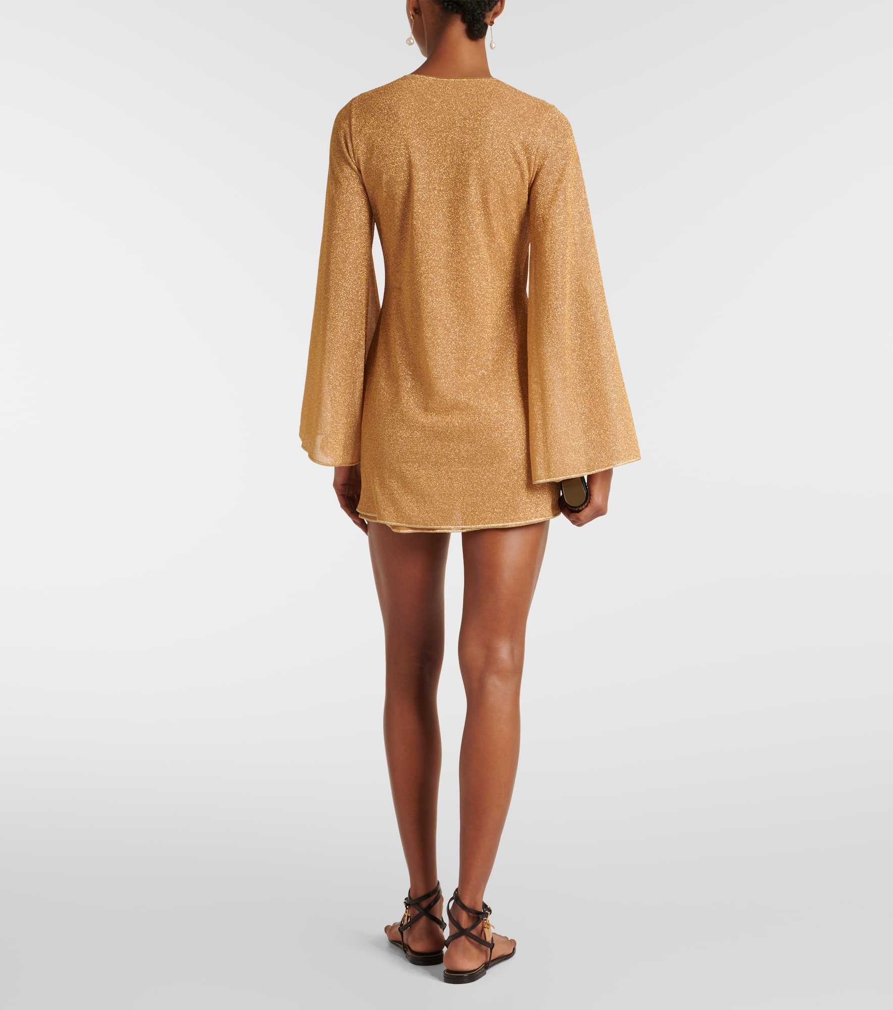 Lumière metallic minidress - 3